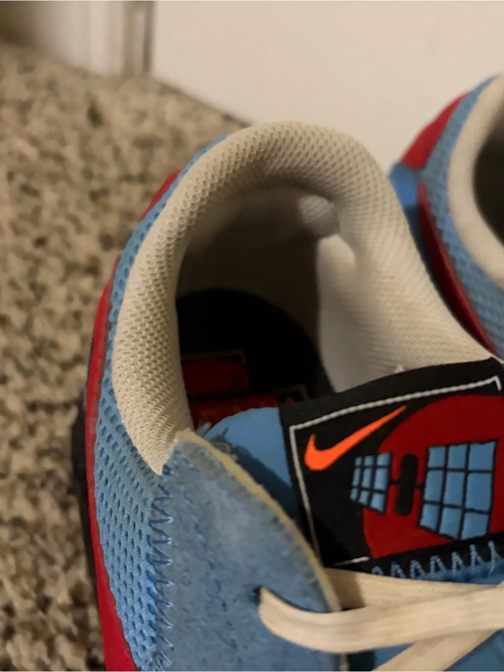 Nike Men’s Air Max Excee Shoes UNC University Blue Red DQ7629-400